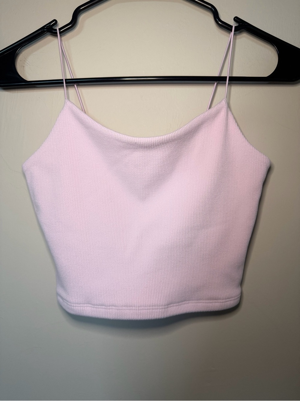 wild fable Pastel Pink Ribbed Spaghetti Strap Cami